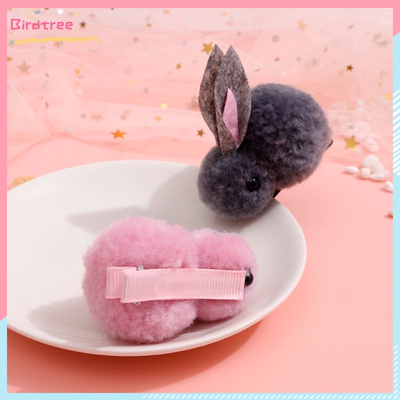 COD Jepit Rambut Anak Bayi Wanita  Korea Kelinci Rabbit Hair Accessories Lucu Karet Rambut Gadis Klip Karet Ready Stock