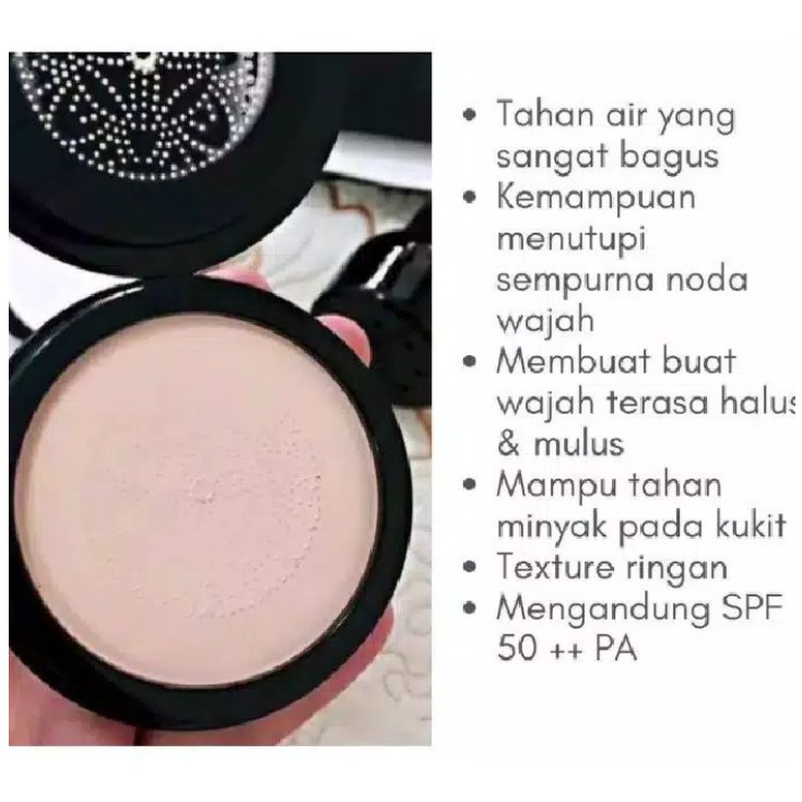 SUNISA MUSHROOM HEAD BB CREAM AIR CUSHION PAD CC CREAM BENTUK JAMUR LA023