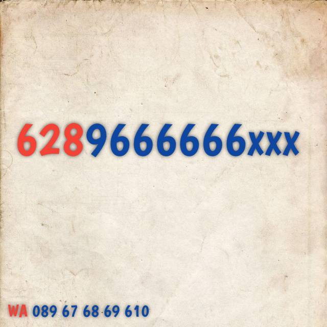 Nomor cantik tri 666666