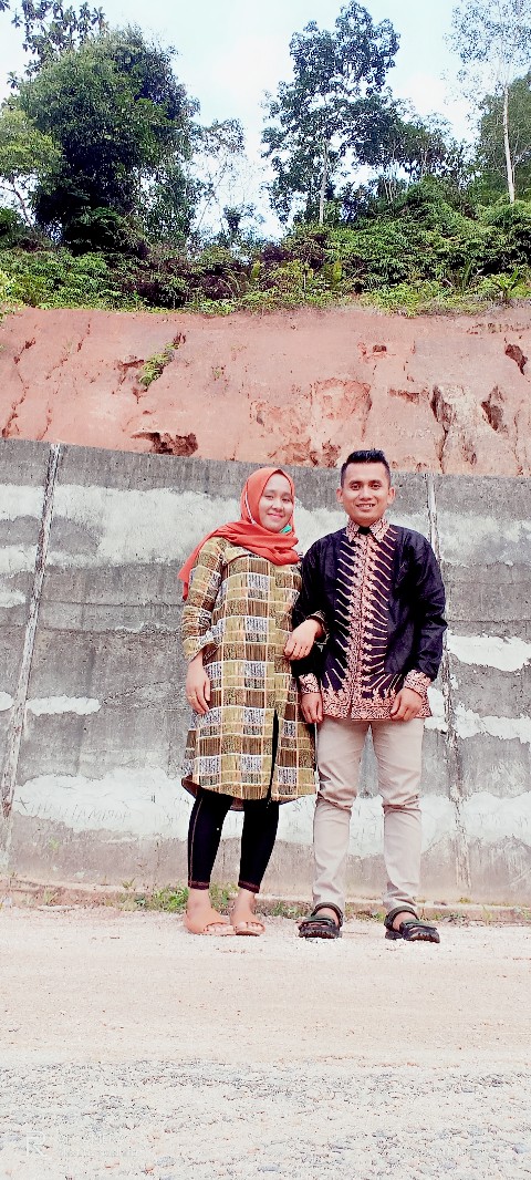 Couple Tunik Batik Zipper
