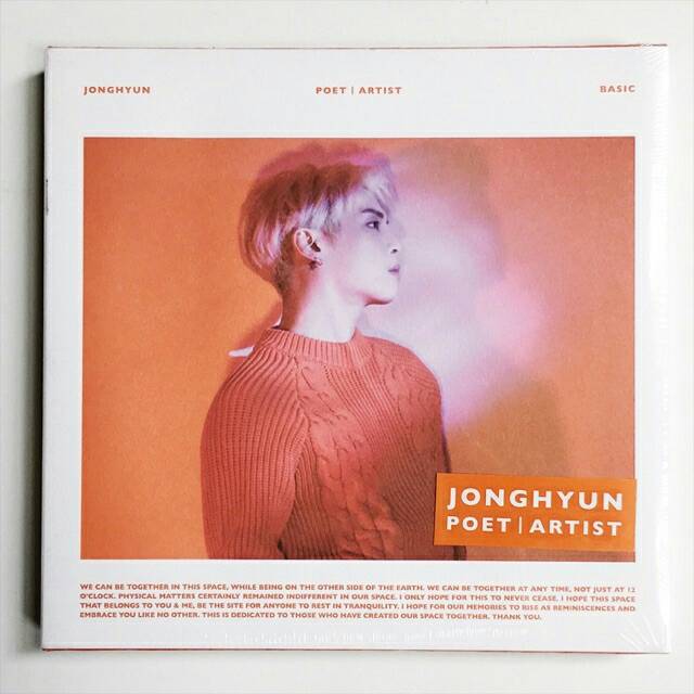JONGHYUN - [POET | ARTIST] (+poster)