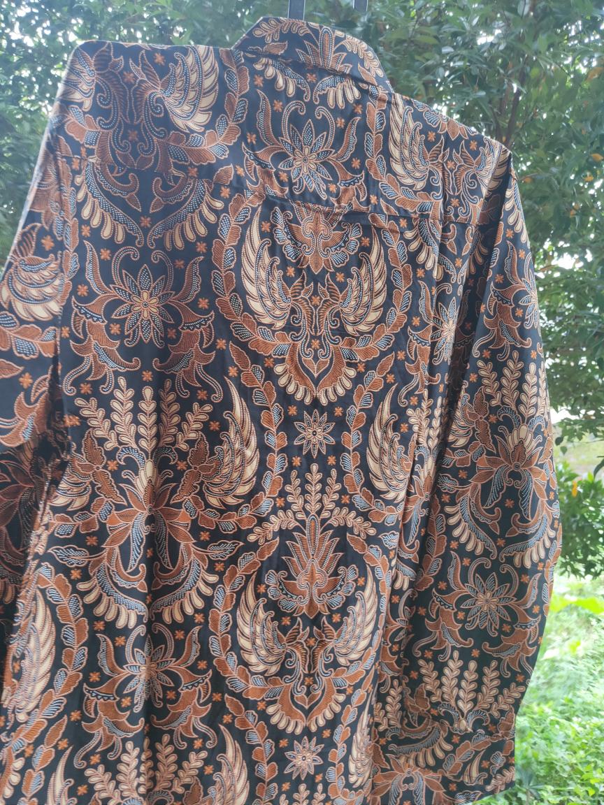 (bisa Cod) Terbaru Kemeja Batik Pria Introspect