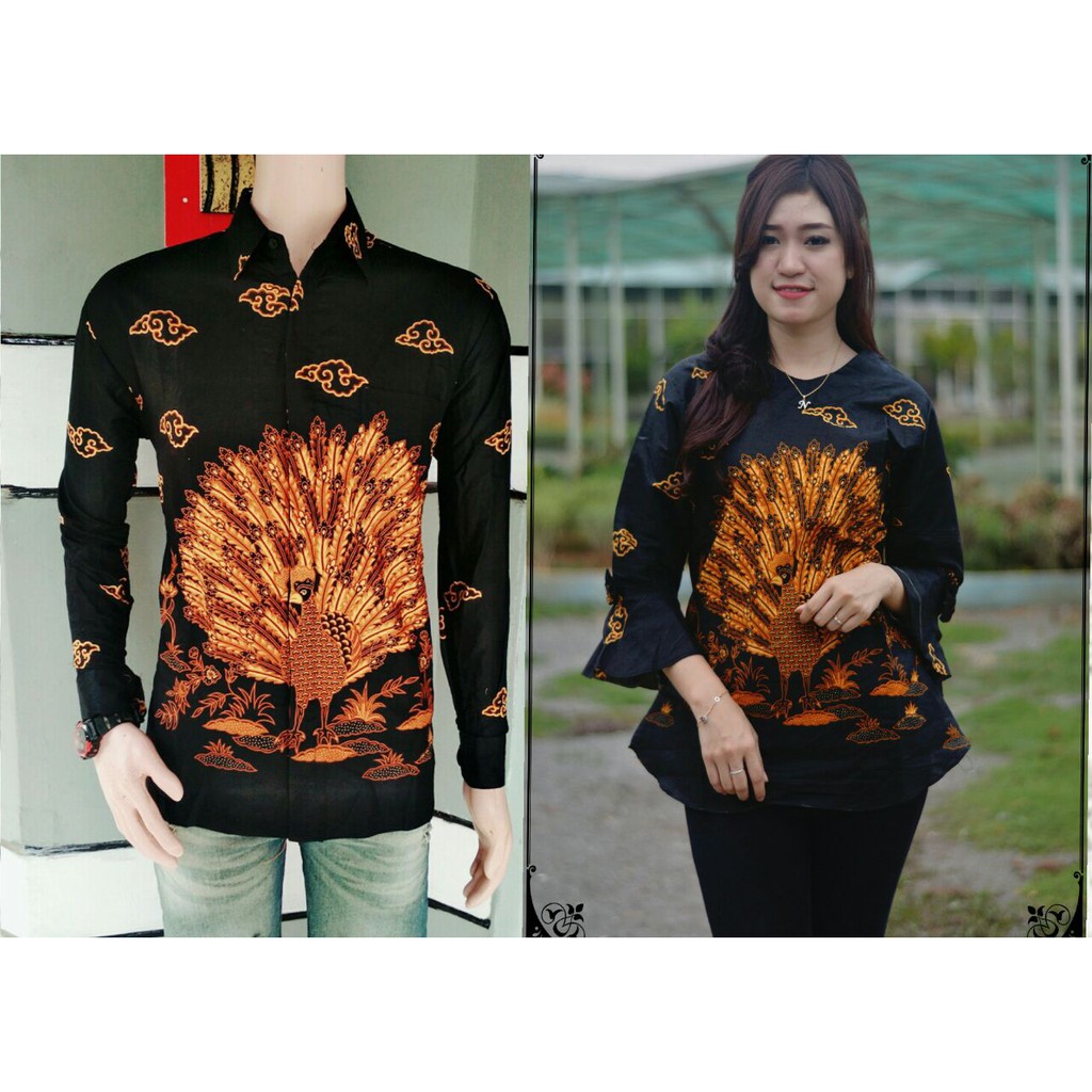 GROSIR BATIK COUPLE BLOUSE