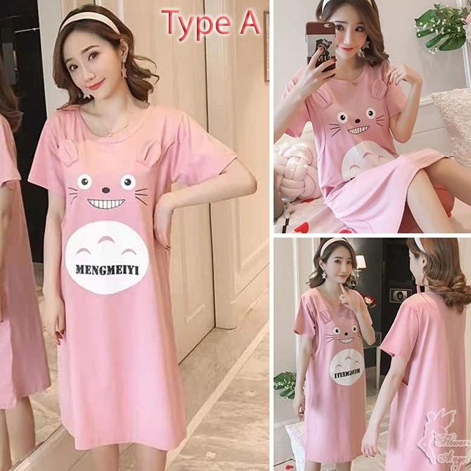 Daster Baju Tidur Ibu Hamil Menyusui