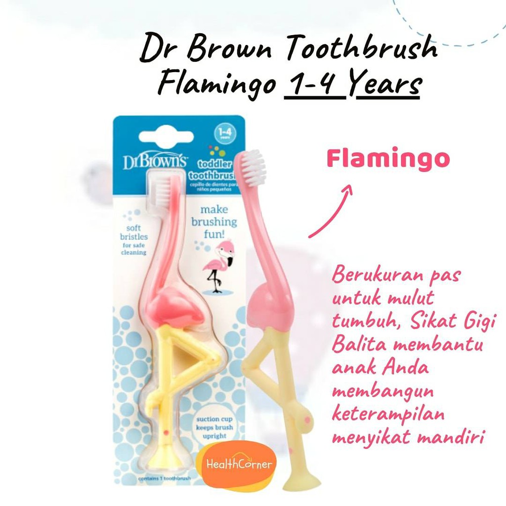 Dr Brown Toothbrush 1-4 Years