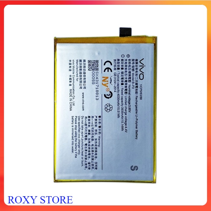 BATTERY BATERAI VIVO B-F3 Y91 Y93 Y95 ORIGINAL