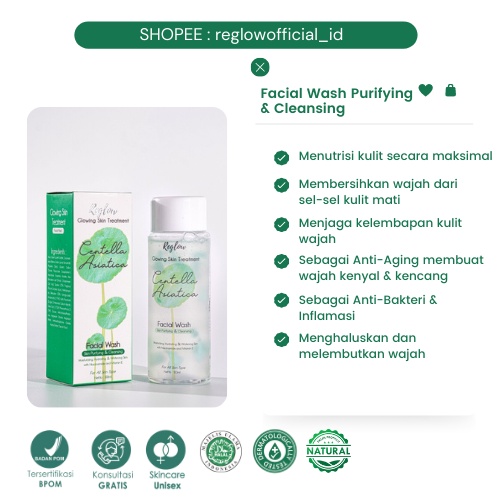 Reg Glow Skincare Original Paket Lengkap Murah Untuk Flek Acne Wajah Glowing Bruntusan Berminyak dan Berjerawat Skin Care dr Shindy Putri Ori Official Store