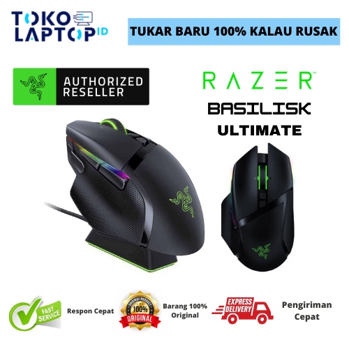 Razer Basilisk Ultimate With Charging Dock Wireless Gaming mouse