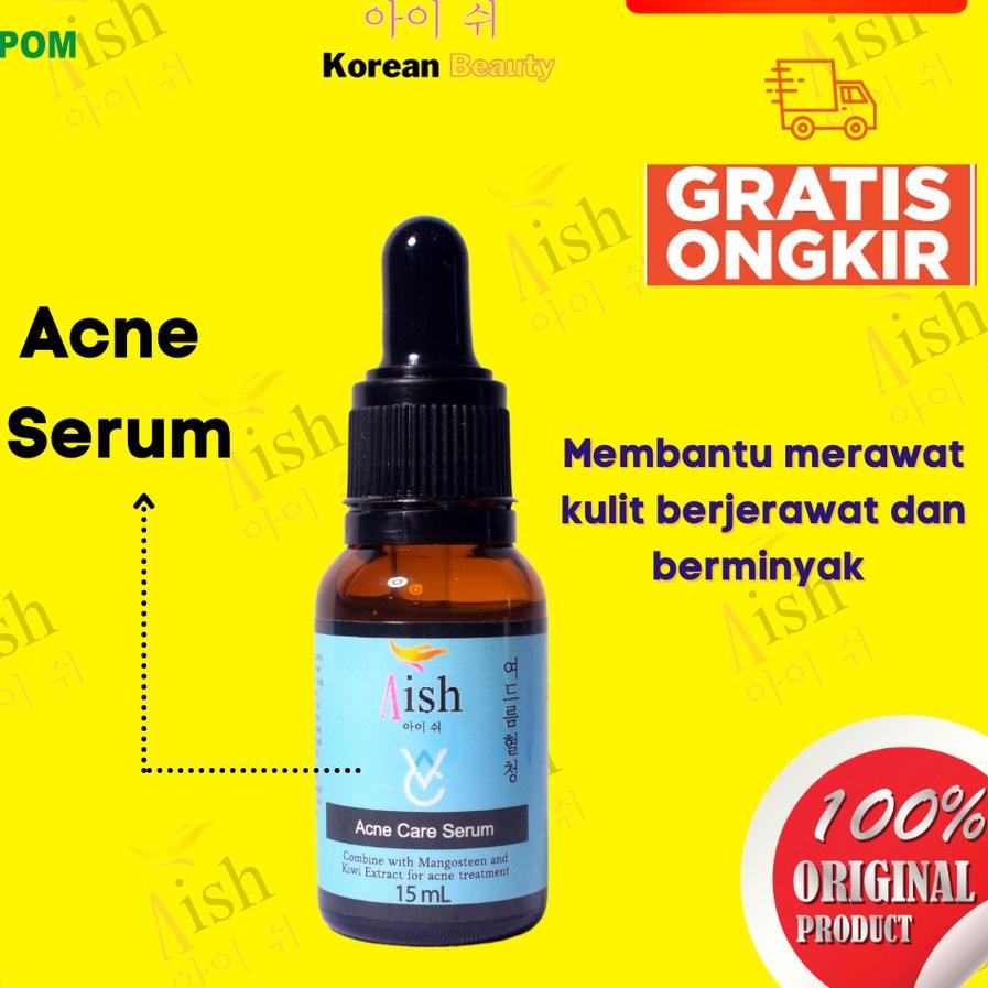 Pasca [7.7] Aish Serum Acne Jerawat Bruntusan Beruntusan Ais Original BPOM Korea Official Berjerawat