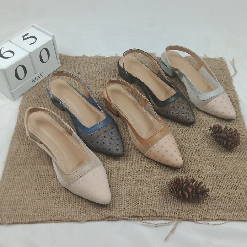 ARUMI SEPATU MULLES WANITA HAK 3CM AP02