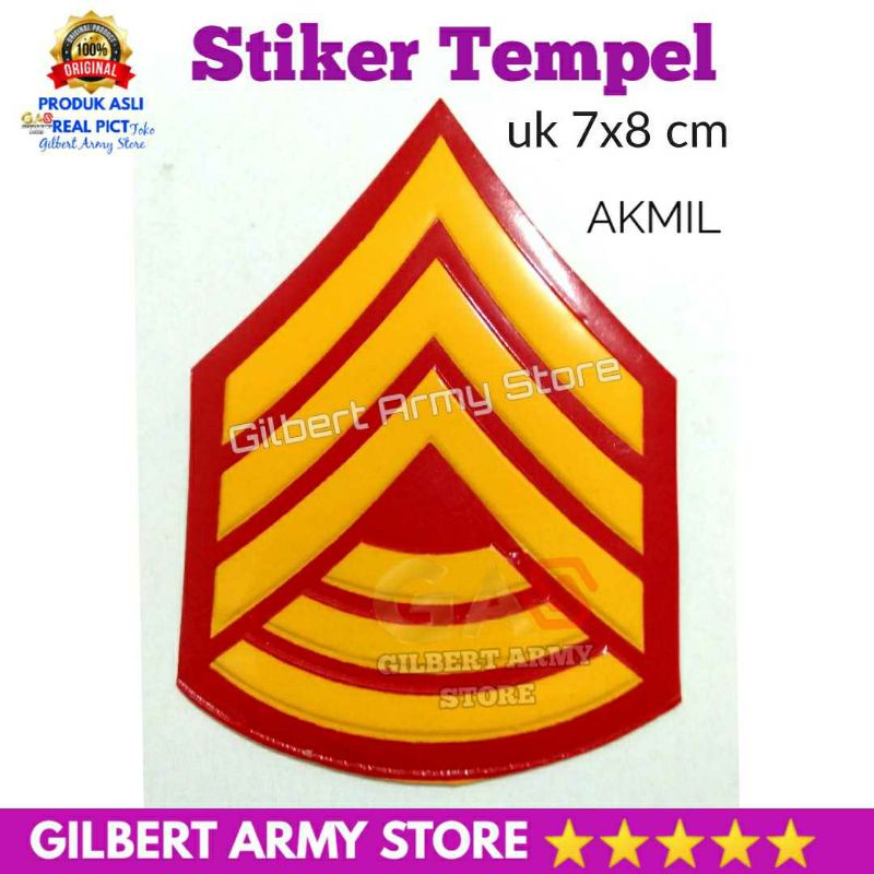 GILBERT ARMY STORE Grosir Stiker tempel Logo Kopasus Polisi Militer Tni Ad Kopaska Perbakin Un Libanon airborne Akmil Brimob Siliwangi  Kostrad Infanteri motor Mobil