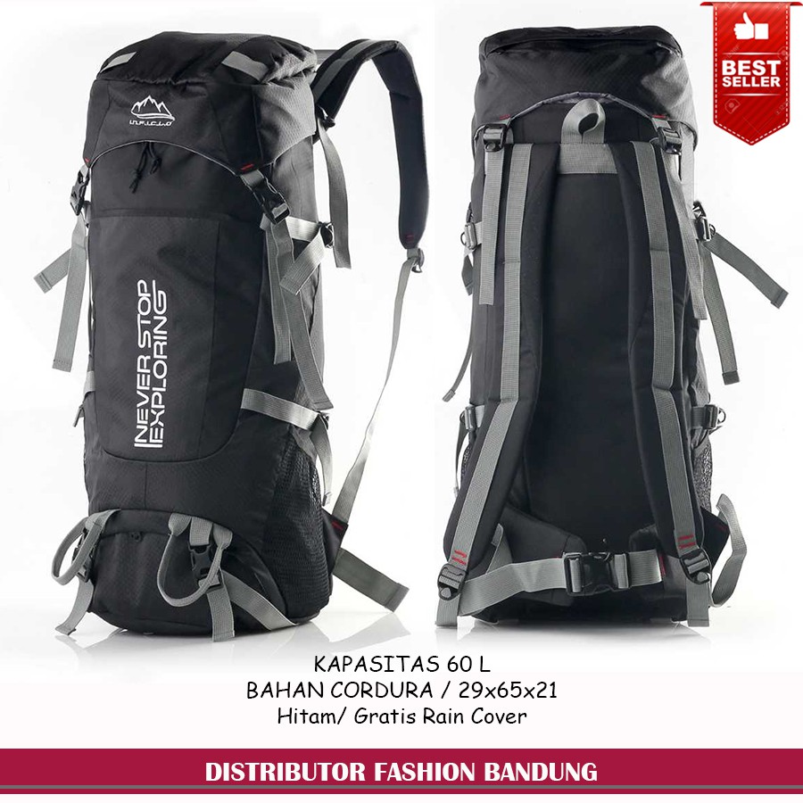 Tas Gunung Justrue Ransel Carrier 60 Liter