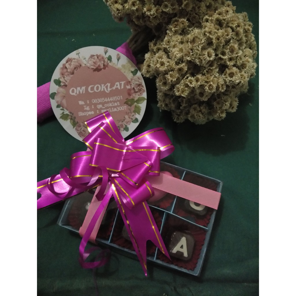 

Coklat Ucapan/Coklat Karakter - I Love You + Nama