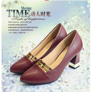  SEPATU  HEELS HAK TAHU PANTOFEL  SEPATU  KERJA KANTOR KULIAH 