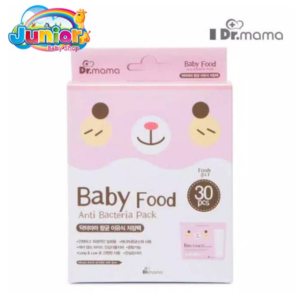 TERMURAH!! Dr Mama Baby Food - Anti Bacteria Pack [30PCS]