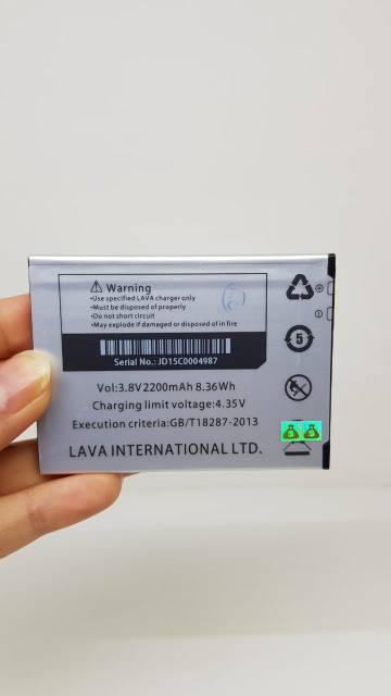 Baterai Lava Iris Alfa Batre Lava Alfa Battery Double IC 2200mAh