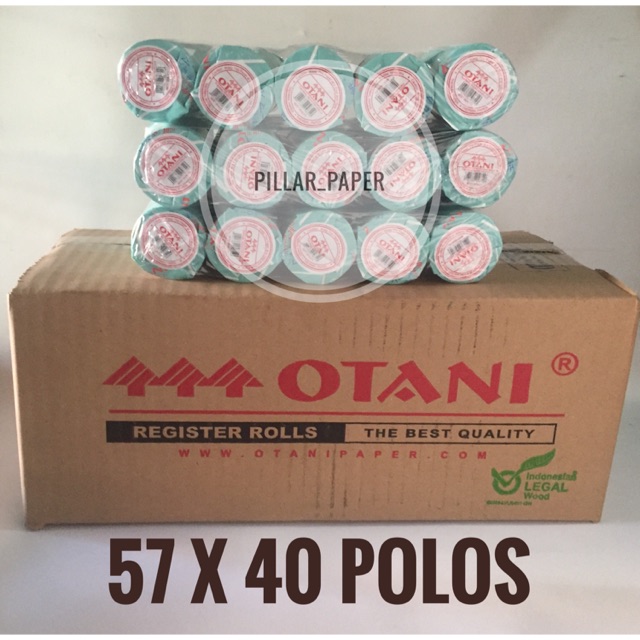 

kertas struk thermal 57 x 40 polos OTANI