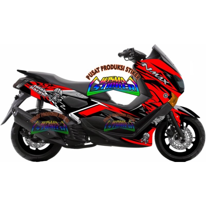 Stiker Decal Nmax Old / Stiker Decal Nmax Grafis / Stiker Decal Nmax Drag Racing