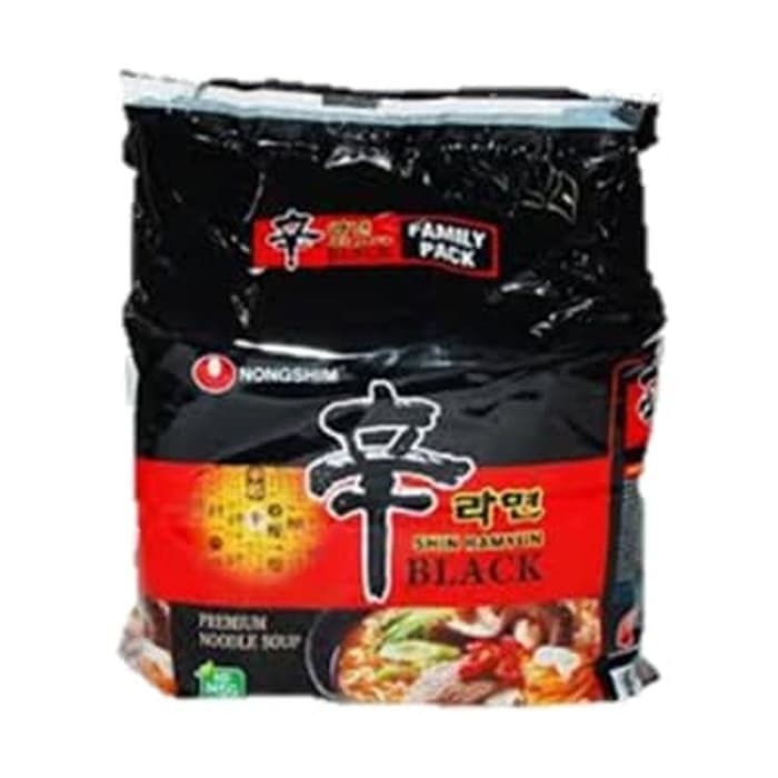 

#HANDCARRY Nongshim Shin Black Ramyon 130g X 4s - UFOHCR2498