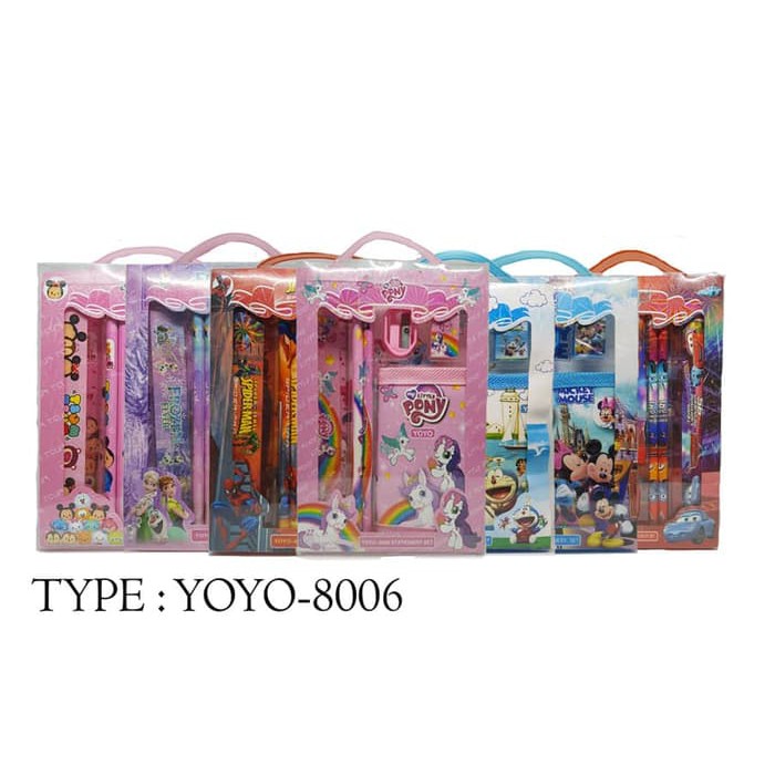 

Paket Ujian - Paket Alat Tulis - Paket Puzzle Anak Study Set Alat Tulis Sekolah Anak Motif Kartun