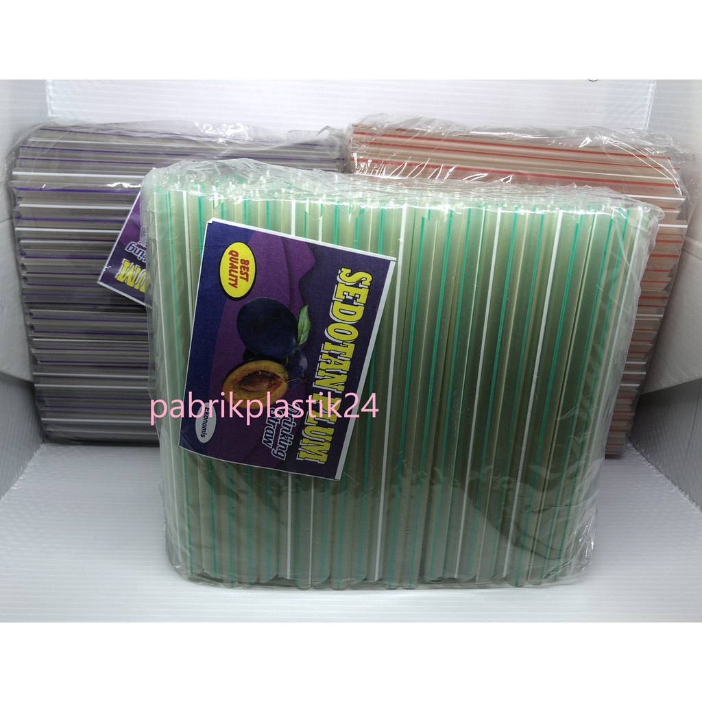 SEDOTAN PLASTIK EKONOMIS 8MM 18CM (satuan)