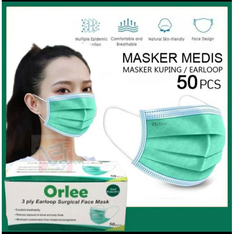 MASKER CANTOL ORLEE ORIGINAL (BEDAH MEDIS)