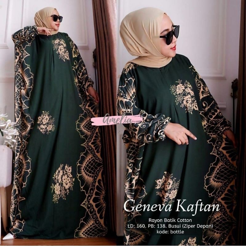 (BISA COD) KAFTAN RAYON JUMBO / GAMIS KAFTAN MADINA/ KAFTAN ARABIA ORIGINAL BY AMELIA BUSUI FRIENDLY