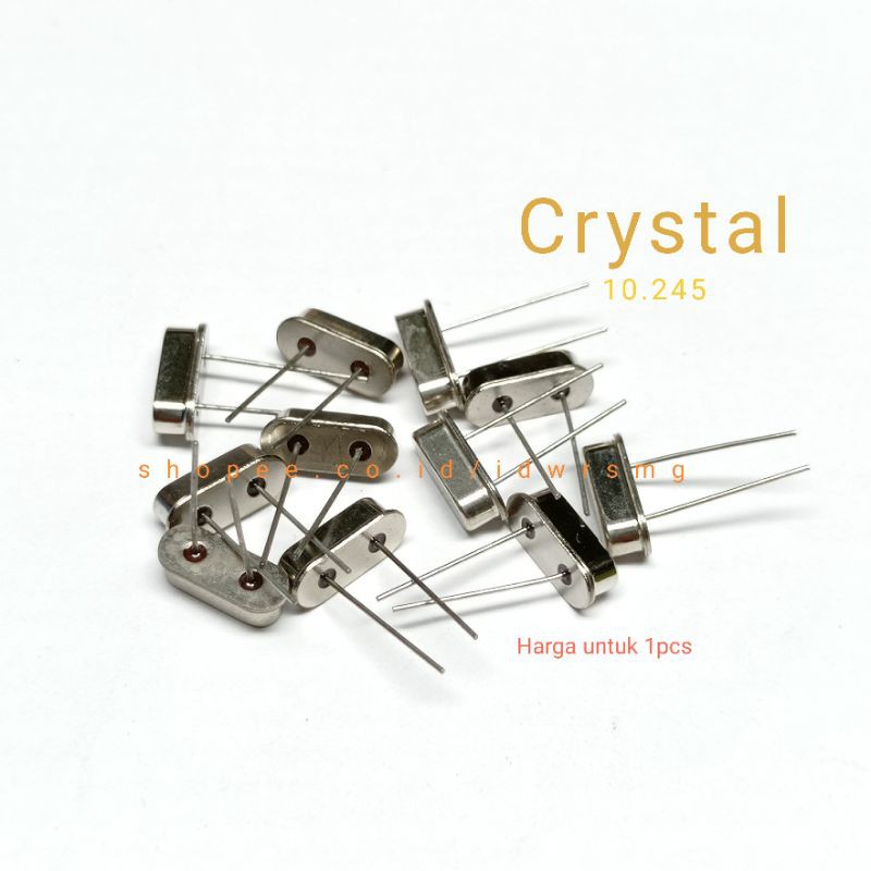 Crystal Oscillator 10.245MHz Low Profile 10.245 MHz 10.245mhz 10245 MHz 49S DIP