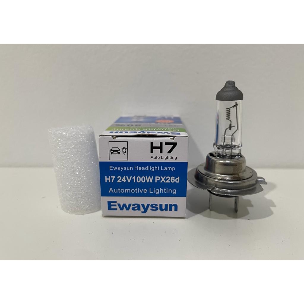 Lampu Halogen Ewaysun H7 24V 100W / Halogen H7 24 Volt 100 Watt