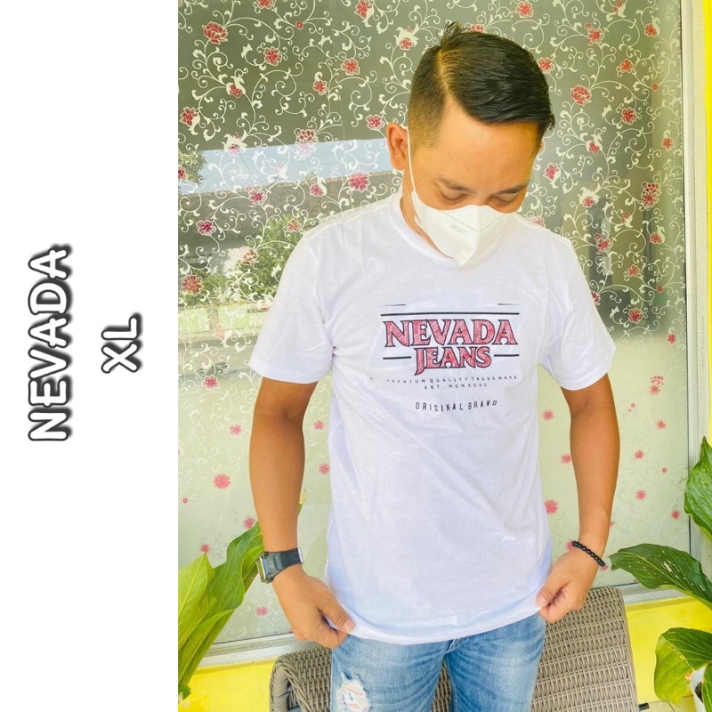 kaos pria NEVADA JEANS cakep warna lain geser&gt;&gt;&gt;