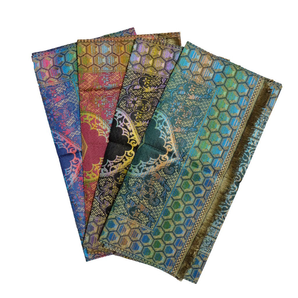 Sajadah Oleh Oleh Haji Halus Tipis &amp; Ringan AEN/AZWA 55x100cm