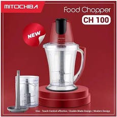 MITOCHIBA Food Chopper CH-100 NEW MODEL - RUBY RED