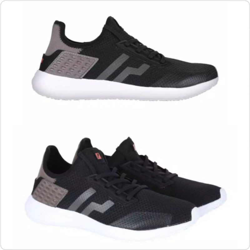 Piero Sepatu Running Nebula PX1 Evo Black/Grey