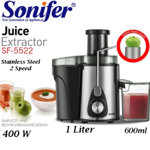 SONIFER JUICE EXTRACTOR Alat Pembuat Jus Tanpa Ampas