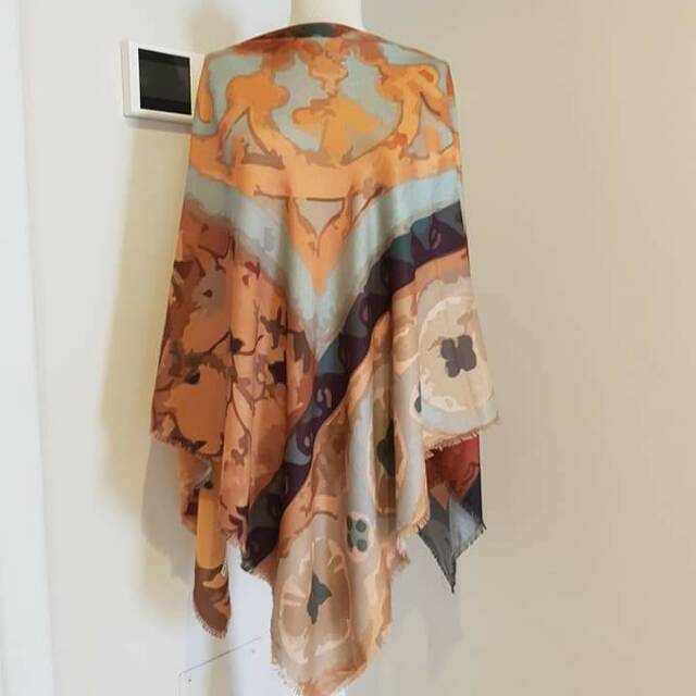 Hijab segi empat turkey feyza inci motif limited