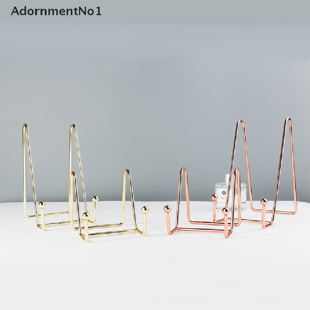 (AdornmentNo1) Rak Stand Display Buku / Foto Warna Rose Gold