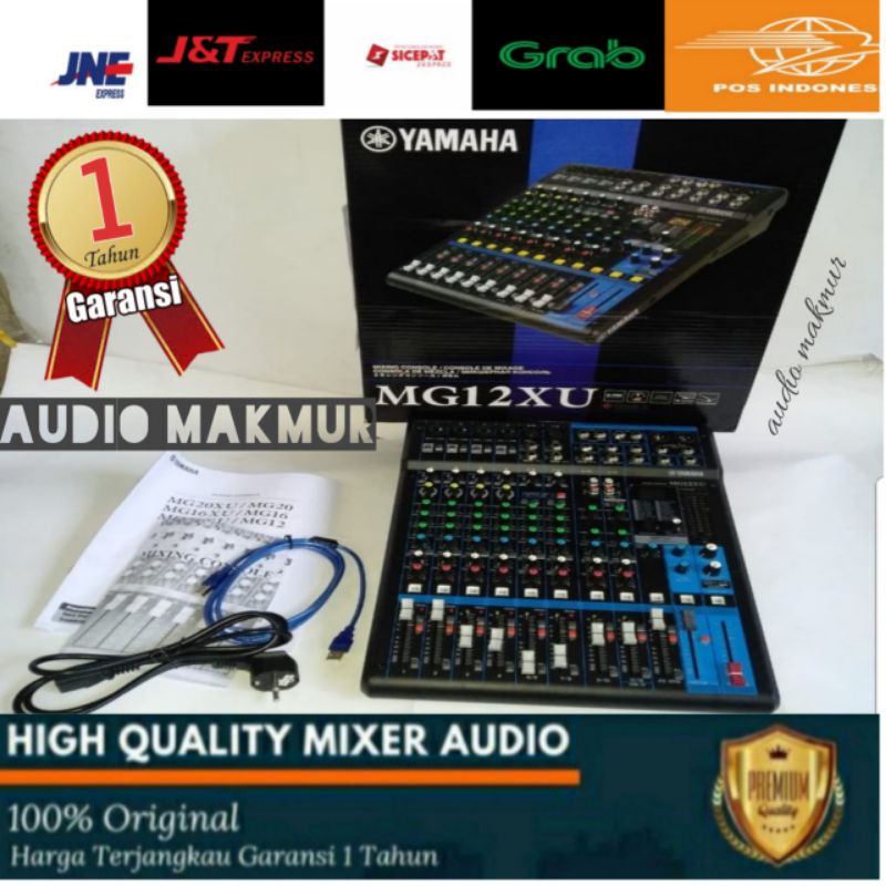 Mixer Audio Yamaha MG12XU 12 Channel grade A