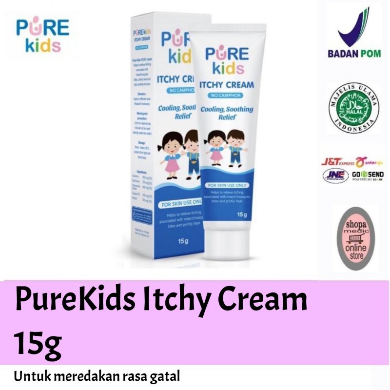 Pure Kids Itchy Cream 15gr