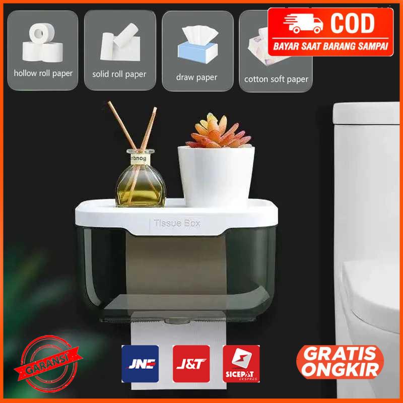 Kotak Tisu Tissue Storage Toilet Paper Box Dispenser