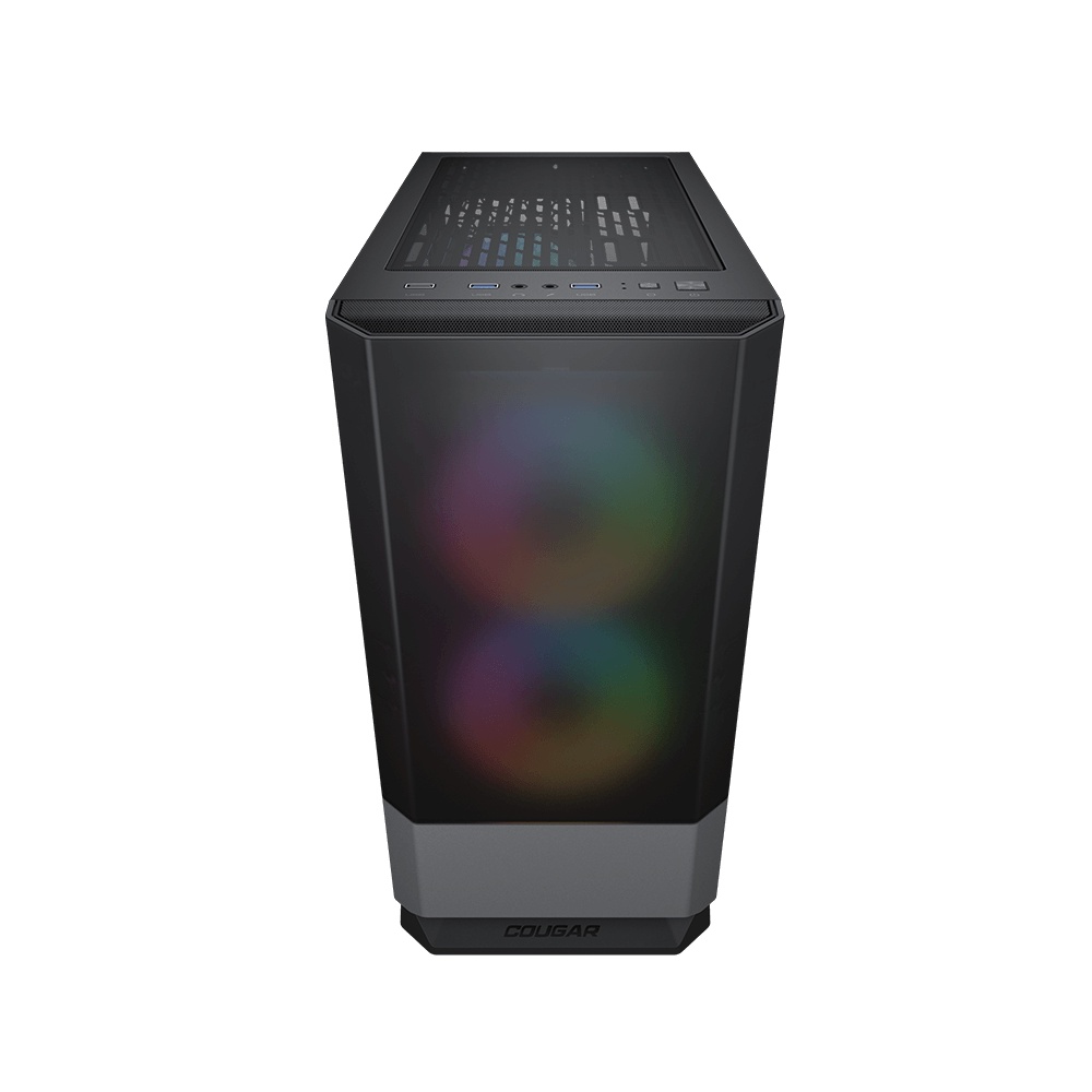 COUGAR GAMING CASE MG140 RGB ARGB Mini Tower Case (Iron Gray)