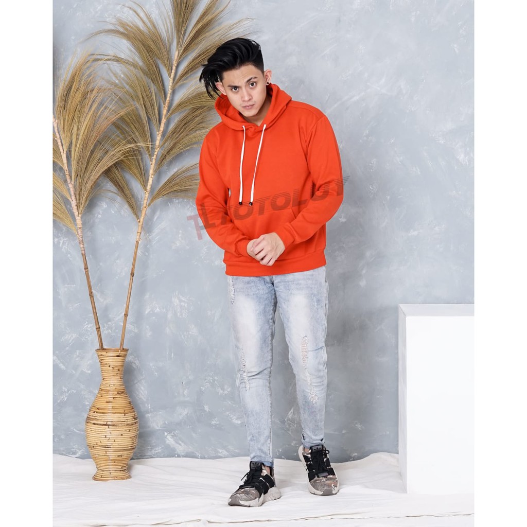 MUKZHOP - SWEATER HOODIE BASIC POLOS / TOTOLUY / SWEATER POLOS / BATA