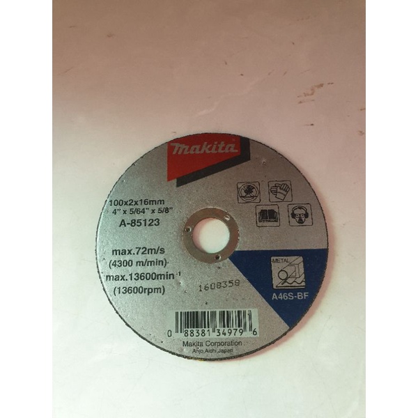 Batu gerenda potong makita mata cutting