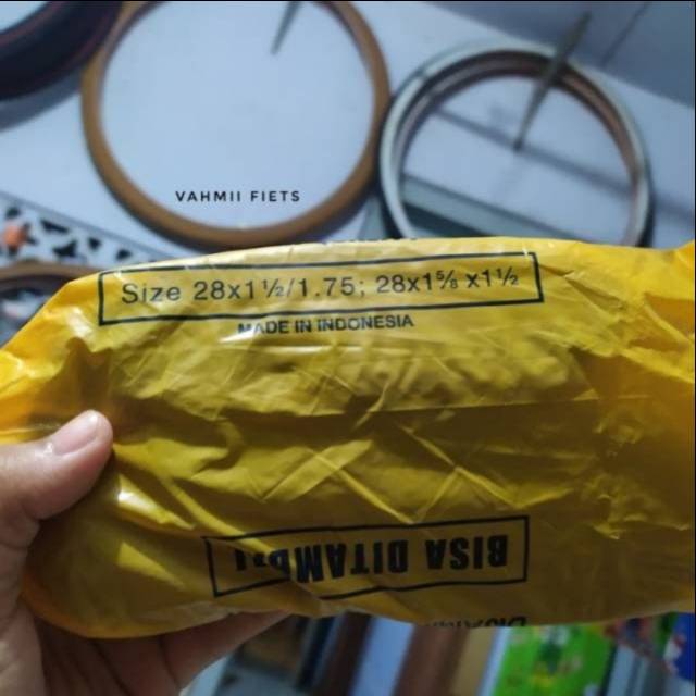Ban dalam sepeda onthel ukuran 28