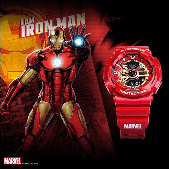 jam g shock iron man