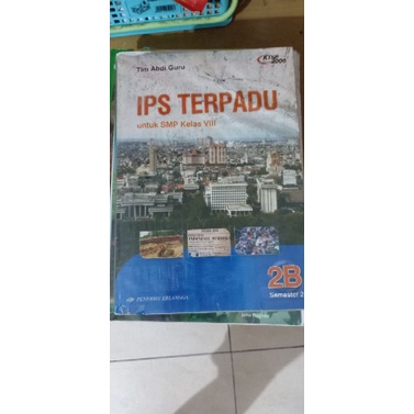 Buku Ips Terpadu Semester 2 (2B) kelas 8