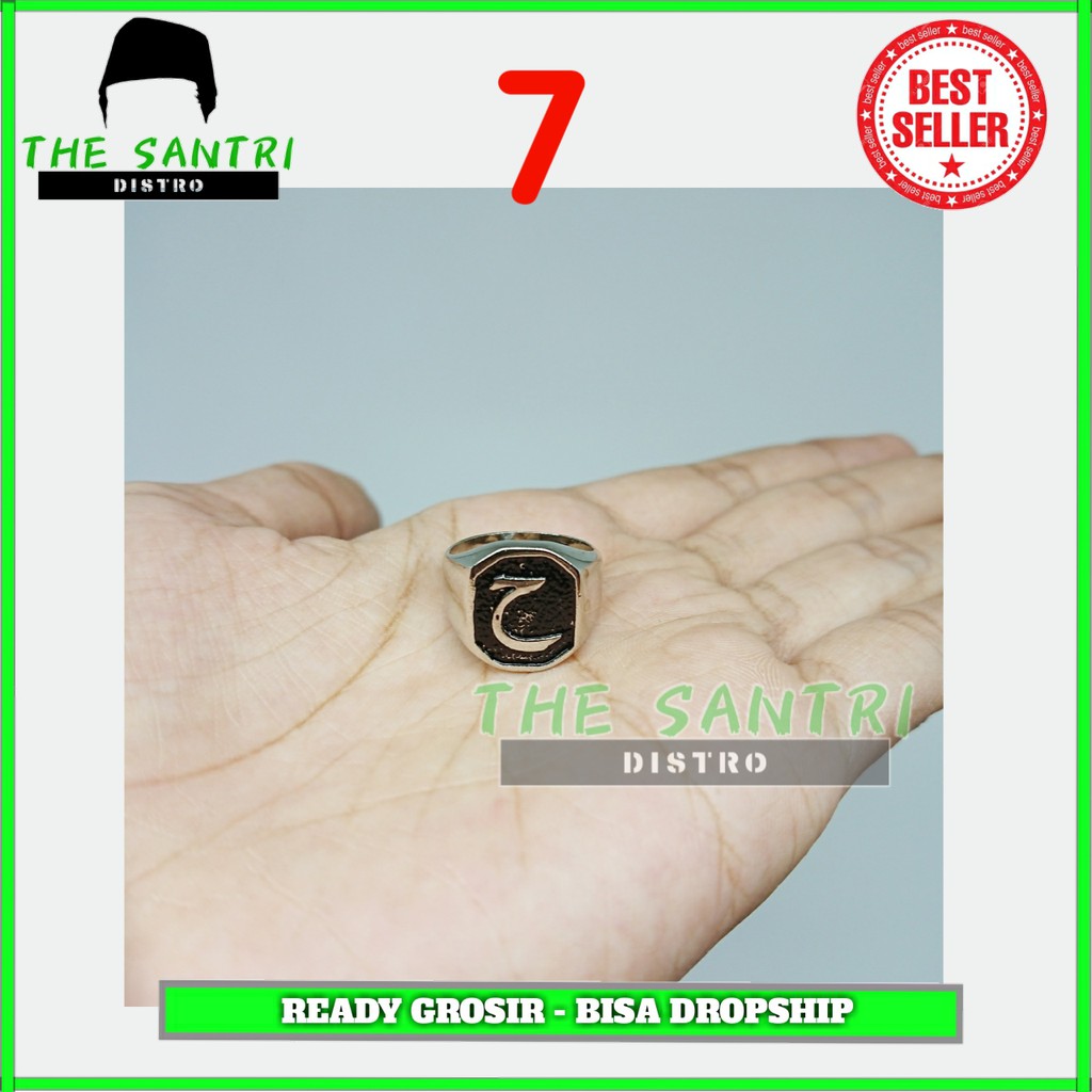 Cincin Islami Alpaka / Cincin Terompah Rasulullah Nabi Muhammad