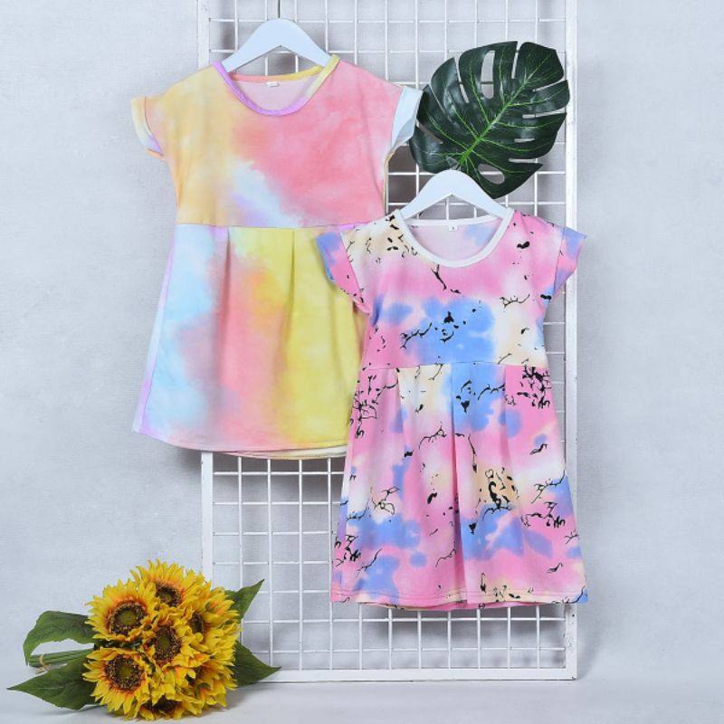 Dress Anak Murah Dress Babyterry Anak 6 bulan - 3 tahun Daster Anak Lucu Baju Bayi