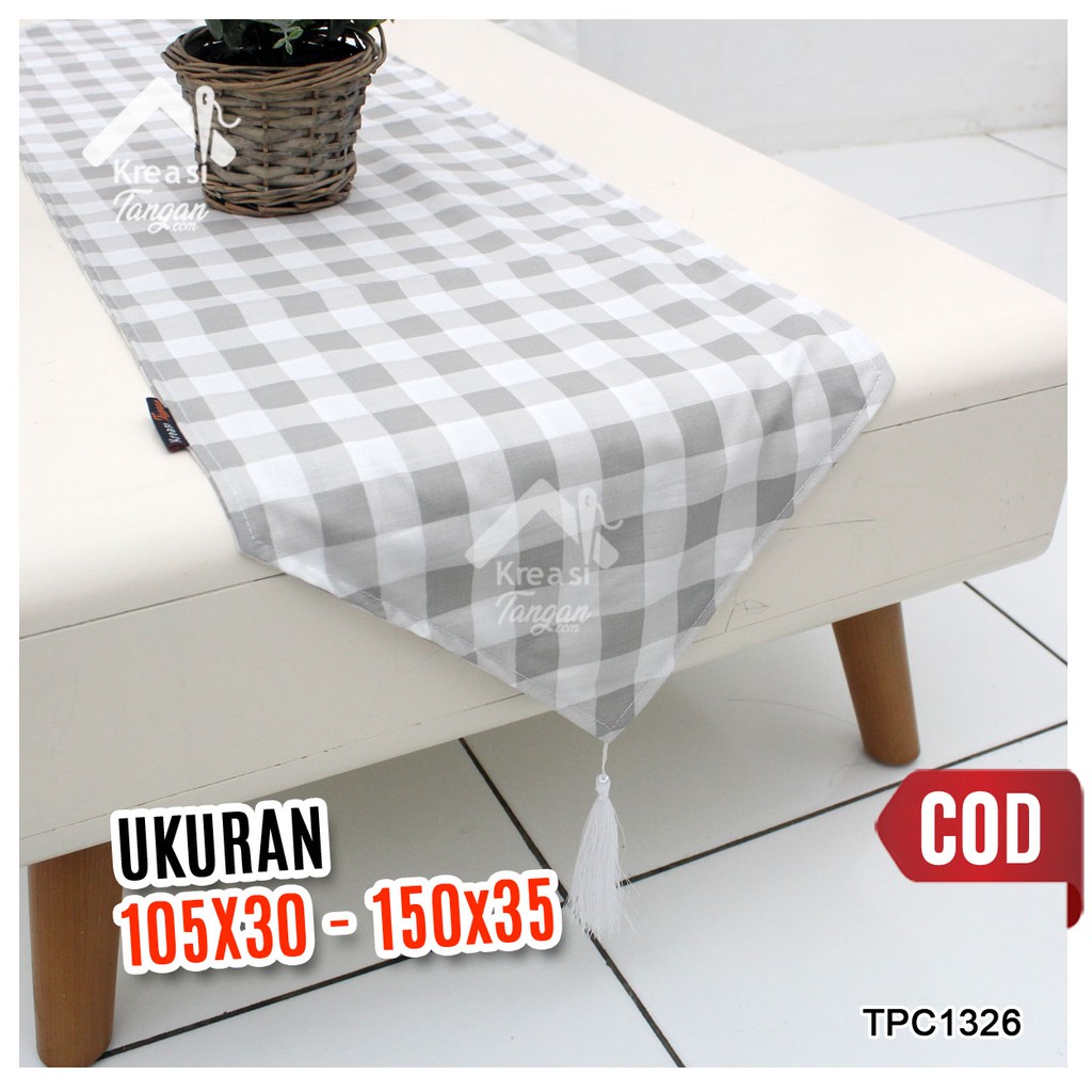 Taplak Meja / Table Runner Ukuran 105x30 - 150x35 TPC1326