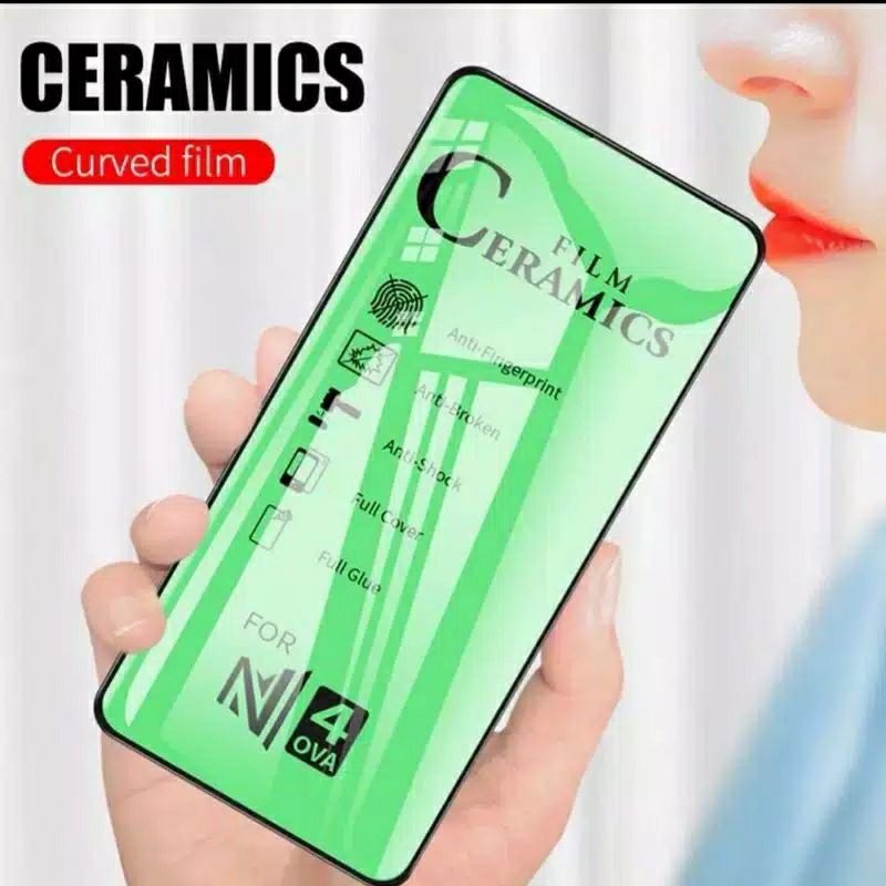 Samsung S20FE A51 A71 A50 A70 Anti Gores Nano Ceramic Elastis Anti Pecah Screen Protector S20 FE