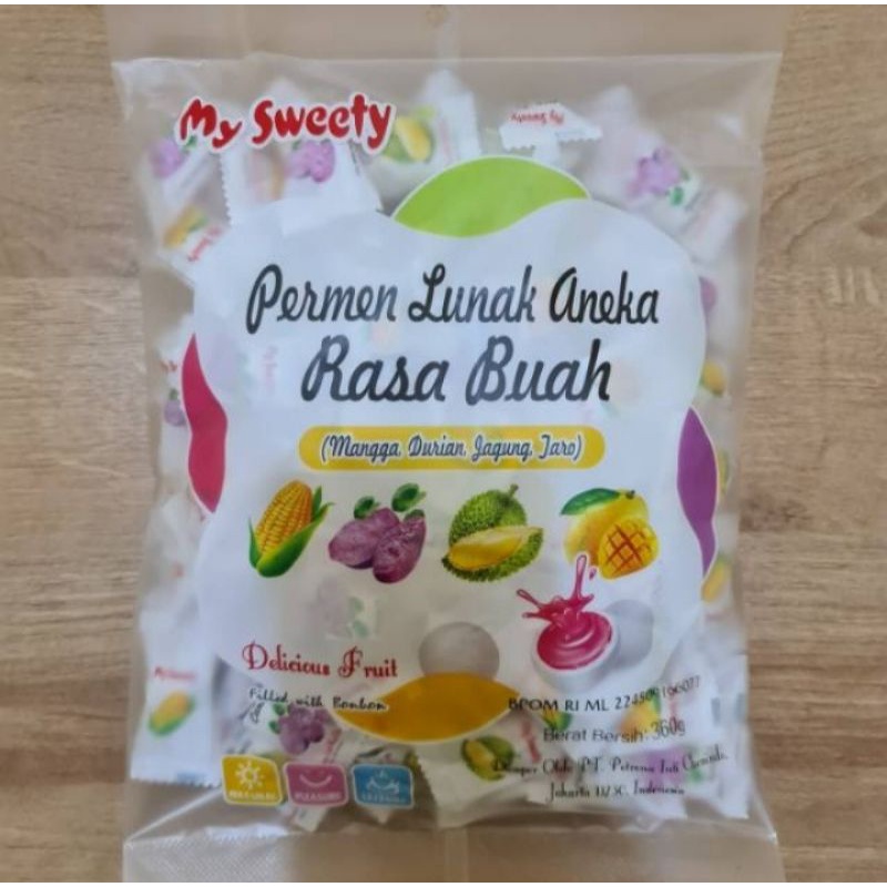 

My Sweety Permen Lunak Aneka Rasa Buah 360 gram